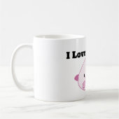 I Love Blobfish Coffee Mok (Links)