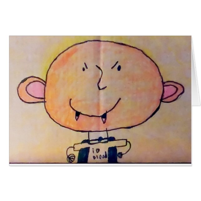 I Love Blood Card (Voorkant Horizontaal)