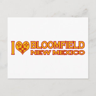I Love Bloomfield, NM Briefkaart