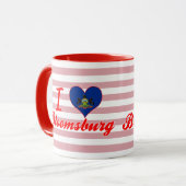 I Love Bloomsburg, Pennsylvania Mok (Voorkant links)