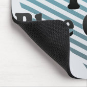 I Love Blue Cheese Muismat (Hoek)