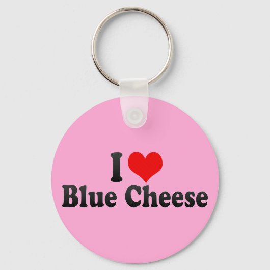 I Love Blue Cheese Sleutelhanger (Voorkant)