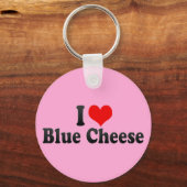 I Love Blue Cheese Sleutelhanger (Voorkant)