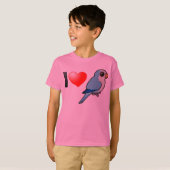 I Love Blue Quakers T-shirt (Voorkant volledig)