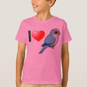 I Love Blue Quakers T-shirt (Voorkant)