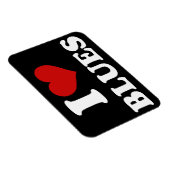 I Love Blues Magneet (Rechterzijde)