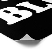 I Love Blues Poster (Hoek)