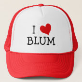 I Love Blum Trucker Pet (Voorkant)
