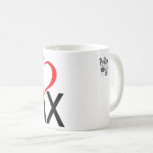 I Love BMX Koffiemok (Voorkant rechts)