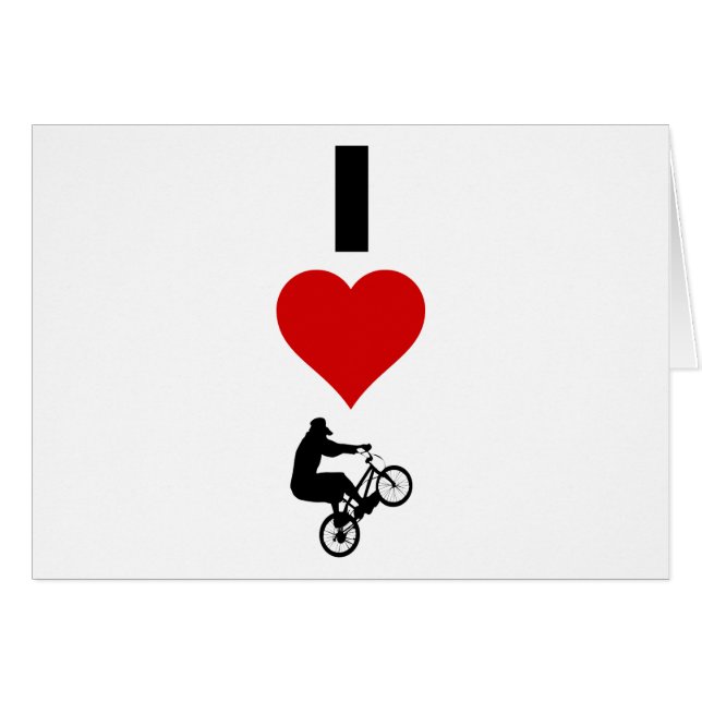 I Love BMX (verticaal) (Voorkant Horizontaal)