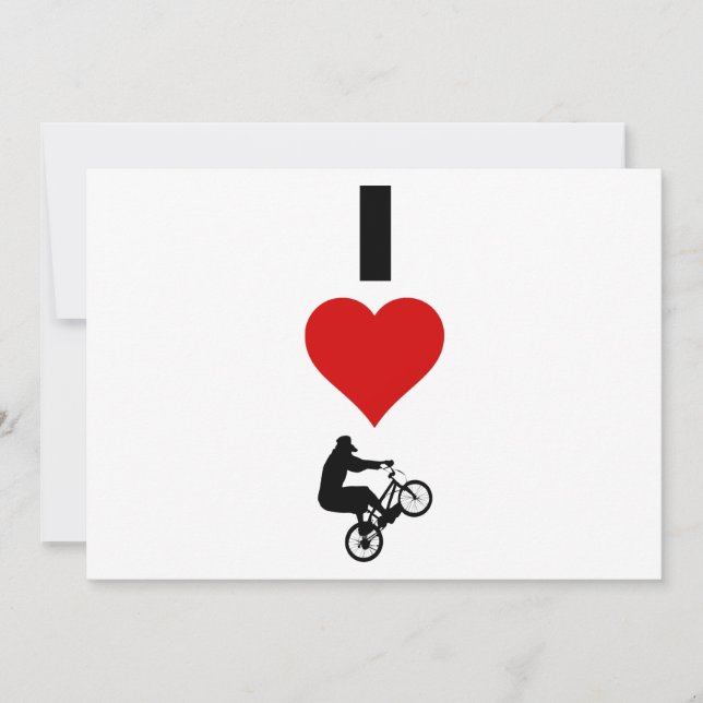 I Love BMX (verticaal) (Voorkant)
