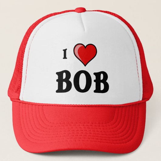 I Love Bob Trucker Pet (Voorkant)