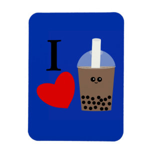 I Love Boba Drink #1 Magnet Magneet