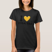 I Love Boba Tea Bubble Tea Lovers_2 T-shirt (Voorkant)