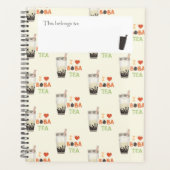 I Love Boba Tea Planner (Voorkant)