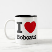 I Love Bobcats Mok (Links)
