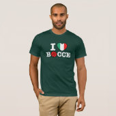 I Love Bocce T-shirt (Voorkant volledig)