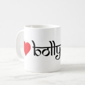 I Love Bollywood mok (Voorkant links)