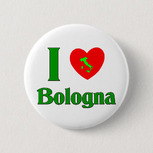 I Love Bologna Ronde Button 5,7 Cm