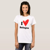 I love Bologna T-shirt (Voorkant volledig)