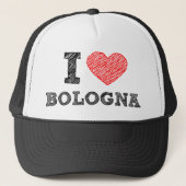 I Love Bologna Trucker Pet (Voorkant)