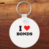 I Love Bonds Sleutelhanger (Voorkant)