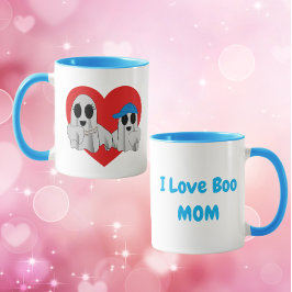 I love BOO Mom-Blue Mok