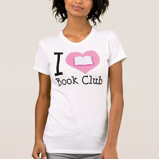 I Love Book Club T-shirt (Voorkant)