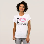 I Love Book Club T-shirt (Voorkant volledig)