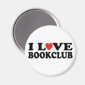 I Love Bookclub Magneet (Voorkant / Achterkant)