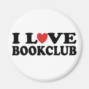 I Love Bookclub Magneet