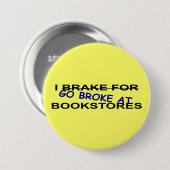 I Love Books Button for Book Worms (Voorkant /achterkant)