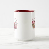 I Love Books & Coffee Mok (Midden)