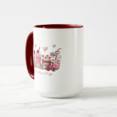 I Love Books & Coffee Mok (Voorkant links)