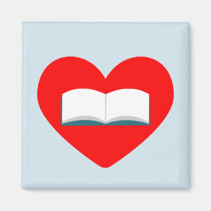 I Love Books Magneet