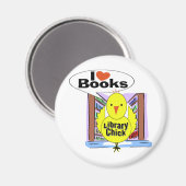 I Love Books Magneet (Voorkant / Achterkant)