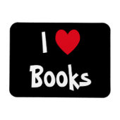 I Love Books Magneet (Horizontaal)