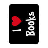 I Love Books Magneet (Verticaal)