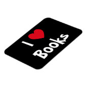 I Love Books Magneet (Linkerzijde)