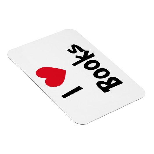 I Love Books Magneet (Rechterzijde)