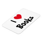 I Love Books Magneet (Linkerzijde)