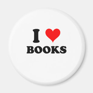 I Love Books Magneet