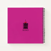 "I Love Books" Reading Log Journal Notitieboek (Achterkant)