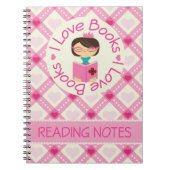 I Love Books Reading Notes Journal Notitieboek (Voorkant)