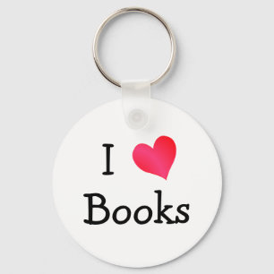 I Love Books Sleutelhanger