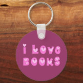 I Love Books Sleutelhanger (Voorkant)
