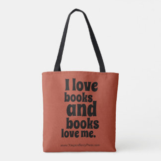 I Love Books Tas (najaar oranje)