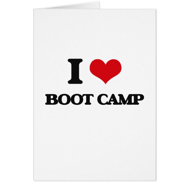 I Love Boot Camp (Voorkant)