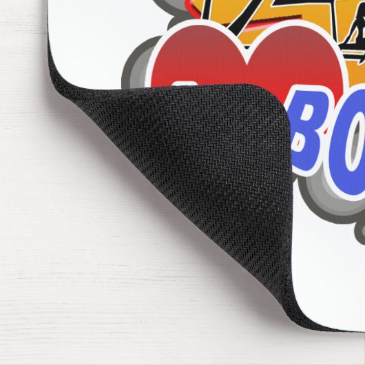 I Love Boracay Muismat (Hoek)