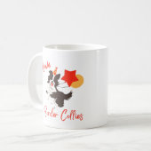 I Love Border Collies Koffiemok (Voorkant links)